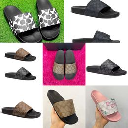 10 días entregados Dhgate Woman Diseñador zapato de lujo Flip Flip Coa CH Senadoras Man Bloom Sandalias de goma Molería Sandale Sandale Slipper Flower Flower SA