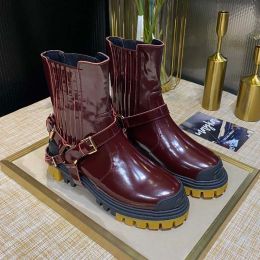 10 jours livrés des chaussures décontractées de qualité supérieure Top 2023 Boots de designer Men Femmes Chelsea Boot en cuir authentique automne et hiver Classic Coppu de cheville