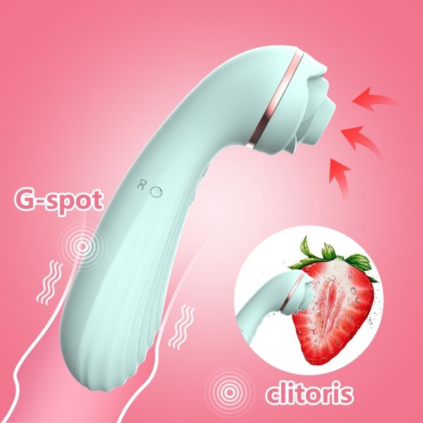10 Vibratrice de fréquence Femmes G-spot Sucking Massageur Stimulation de mamelon adulte Femme Masturbant Sexy Toy pour couples