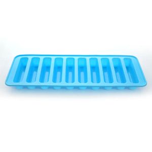 10 grilles chics de bande longue de forme en silicone glacée plateaux de moisissure bricolage de boulangerie de boulangerie glacée