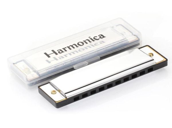 Harmonica en résine 10 trous pour enfants, Instrument d'harmonica éducatif Blues Scenic Spot Blues Harmonica, jouet compagnon parental 8827458497