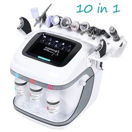 Machine ultrasonique 10 en 1 pour enlever la tête noire, Hydra Dermabrasion, RF, Lifting de la peau, épurateur de peau noire