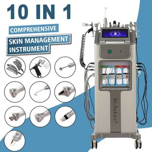 Instrument complet de gestion de la peau 10 en 1, huile hydratante en profondeur pour le visage, lisse, élimine les pores, spatule de nettoyage, exfolie la peau avec marteau froid, centre de Massage calme