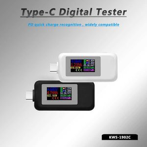 10 In 1 DC Type-C USB-tester Stroom 4-30V Spanningsmeter Timing Ammeter Digitale Monitor Cut-off Power Indicator Banklader