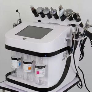 10 In 1 microdermabrasie Aqua Peel Machine Hydrodermabrasion Huid Peeling zuurstof Microcurrent gezichtsliftapparaat