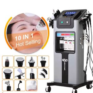 10 en 1 Microdermabrasion Soins du visage pour le visage Hydra Dermabrasion Nettoyage en profondeur de la peau Microdermabrasion Hydra Dermabrasion Machine