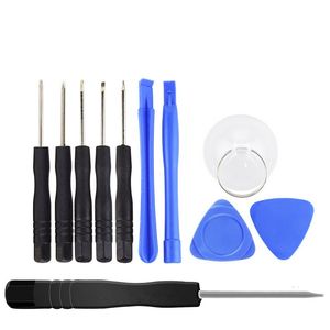 Kit d'outils d'ouverture 10 en 1, outil de réparation par levier avec tournevis pour iPhone Samsung Galaxy xiaomi huawei