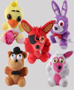 10 pouces 25 cm Cinq nuits à Freddys 4 FNAF Freddy Fazbear Ours doux poupée mignonne foxy loup jouets en peluche jouets pour enfants peluche douce Doll4553830