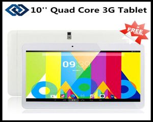 Tablette PC 3G de 10 pouces avec double carte de carte SIM Appel téléphonique GPS Android 42 Dual Core 1 Go RAM 8 Go16 Go Rom Bluetooth Dual Camera8362398