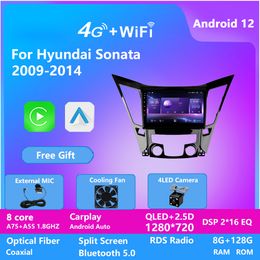 10 inch Android CAR DVD Player Video voor Hyundai Sonata 8 YF 2010-2015 IPS WiFi BT GPS Navigation Radio DSP