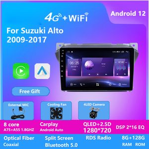 10 inch auto video dvd speler navigator voor Suzuki Alto 2009 2010 2011-2017 Android GPS Navigation Audio Radio DSP CarPlay