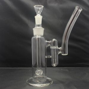 10 inch dubbele kamers glazen waterpijp met afneembare douchekop downstem en een extra diffuser binnen de tweede kamer