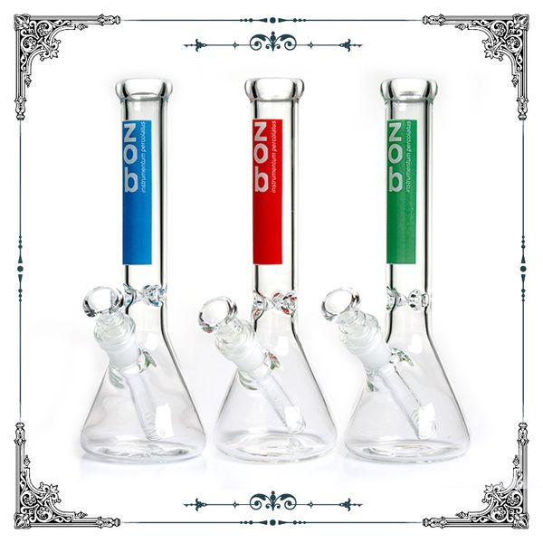 10 pouces Vente chaude Zob Berceur Bong Ice Catcher Glace Bongs Bong Heary Glass Fumer Pipes Hookah Water Pipe avec bol en vente