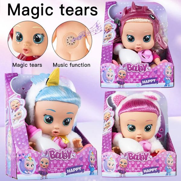 10 pouces plusieurs styles larmes babys 3 génération la poupée magique poupée surprise cadeaux pour garçons et filles 240304