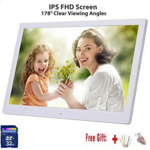 Pantalla de 10 pulgadas Retroiluminación LED HD IPS 1280800 Marco digital Po Álbum electrónico Imagen Música Película Función completa Buen regalo 240122