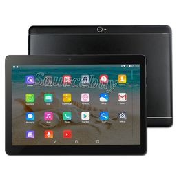 10 inch Tablet PC Quad Core Android 4 4 OS 1GB RAM 16GB ROM Show Fake 2 32GB 4 Cores IPS Kids Gift Phablet1740