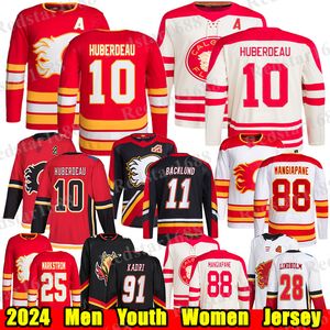 # 10 Jonathan Huberdeau Heritage Classic Calgary Hockey Jersey # 91 Nazem Kadri Jacob Markstrom Andrew Mangiapane Mikael Backlund Greer Jarome Iginla Flames Jerseys