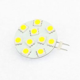 G4 LED-lampen 10LED 5050SMD DIMBARE G4 LAMP AC / DC10-30V Auto Boat Camper Spot Accent Verlichting Huis en Kantoorgebruik