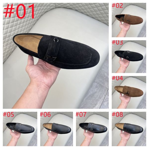 10 modèles de chaussures formelles luxueuses pour hommes de haute qualité en cuir véritable Designer Social à lacets chaussure homme robe de mariée Sapato Oxford couleur mixte adulte