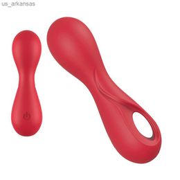 10 Modes Magic Clit Vibrator Wand Massager Lesbian Vagin Vibrator Mini Portable Body Massager USB Masturbator Sex Toy pour Adulte L230523