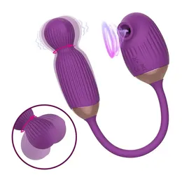10 modi zuigen dubbele vibraror clitorale stimulatie sukkel pijpbeurt anale dildo vibrators vrouwelijk seksspeeltjes