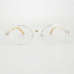 10% korting op luxe ontwerper Nieuwe heren- en dames zonnebril 20% korting op tinten Trendy vrouwen brillen Ronde retro bifocale leesbril Clear Fashion Mens -bril