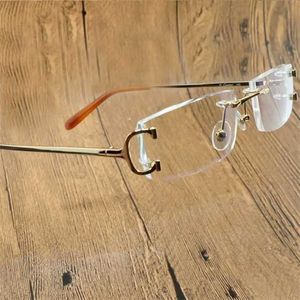 10% korting op luxe ontwerper Nieuwe heren- en dames zonnebril 20% korting op heldere oogframes voor mannen Vrouwen kaderen mode transparante computeraccessoires optische bril