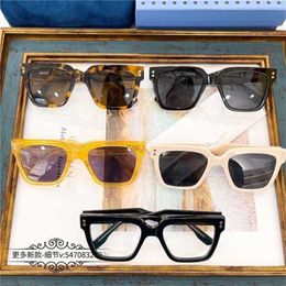 10 % RABATT auf Sonnenbrillen. Neue, hochwertige Familien-Sonnenbrille mit großem, gelbem Kasten für Herren, UV-beständige Brille, die mit Myopie-Rahmen für Damen gg1084 kombiniert werden kann