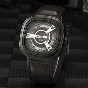 10% de réduction Watch Watch Sept Friday Men Unique Élégant horloge créative Quartz Japan Movement M1B01 Steel Relog 230727