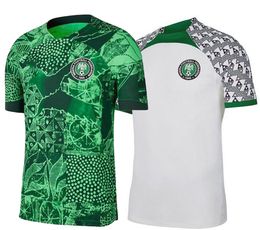 10 OKECHA Camisetas de fútbol 2022 Camiseta de fútbol 22-23 Equipo nacional Hombres niños Mujeres Camiseta de calidad tailandesa 14 Amokachi 20 Ikpeba 9 Yekini 14 IHEANACHO 18 IWOBI 9 IGHALO