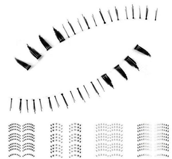 10 paires de faux cils 3D en poils de vison, différents styles, faux cils inférieurs, maquillage de beauté, cils inférieurs, fournitures de maquillage 9414156