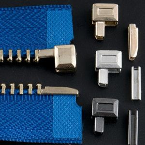 10 paires Réparation en alliage Zipper bouchée