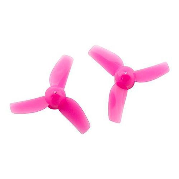 10 Paires Kingkong 31mm Hélice À 3 Pales Pour Tiny Whoop JJRC H36 Blade Inductrix - Rose