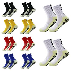 10 Pairs Mannen Vrouwen Antislip Siliconen Sport Voetbal Sokken Verdikte Handdoek Bodem Voetbal Sokken Tennis Basketbal Yoga Sokken 240220