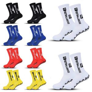 10 paires chaussettes hommes femmes sportives de sport chaussettes de football en silicone sans glissement