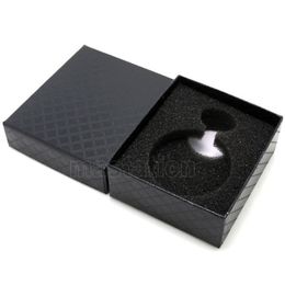 Caja de reloj de bolsillo negra de 10 piezas Cajas de regalo Cajas 8 7 3 cm s WB08 10 220624