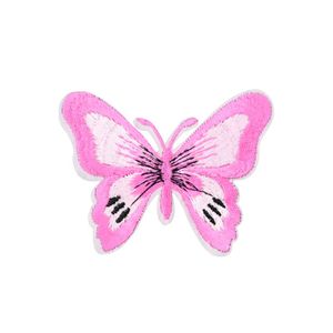 10 PCS Mignon Broderie Rose Papillon Patch Badge pour Filles Ados Fer sur Transfert Broderie Patch pour Vêtements Robe Jeans Coudre Ac254P
