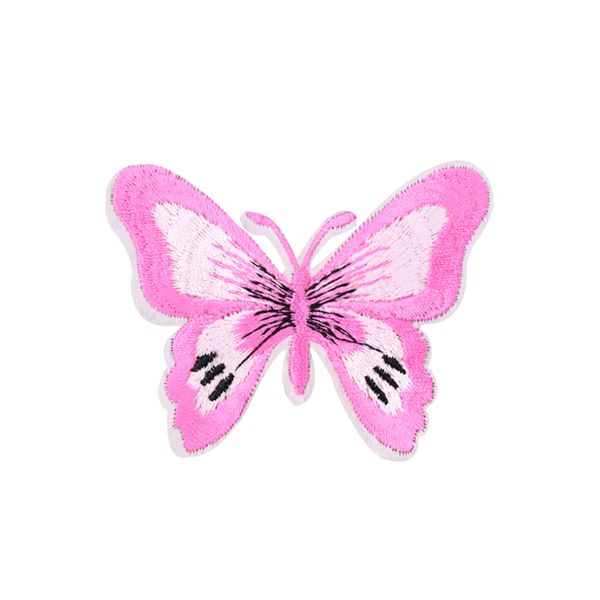 10 PCS Mignon Broderie Rose Papillon Patch Badge pour Filles Ados Fer sur Transfert Broderie Patch pour Vêtements Robe Jeans Coudre Accessoires
