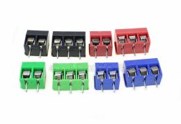 10 PCS KF301- 2P KF301- 3P-schroef 5,0 mm Terminal Block 2 Pen 3 PIN PCB Terminal Blokverbinding