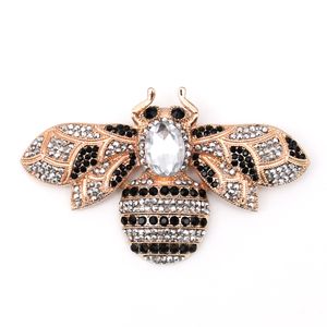 10 pièces/lot broches personnalisées Unique Vintage strass Bumble Pin grande taille 100mm/3.93 pouces abeille insecte broche pour décoration/cadeau