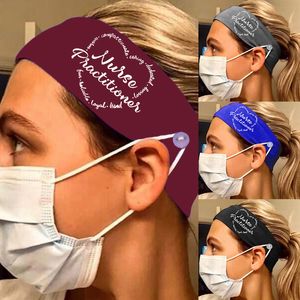 10 PC / accesorios de moda de lote Diadema Nuevo estilo Precio al por mayor Enfermera Facticional Médico con botón