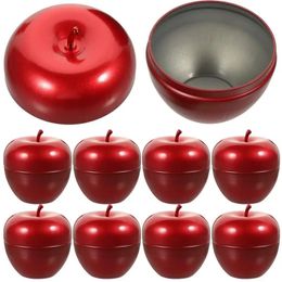 10 PCS TIN CAN CANDER DU PRODE CDIR TINPAPLAP BOIDS CALANTS ROUGES BOIDES CONSIDENTS ALIMENTAUX CONTERITE