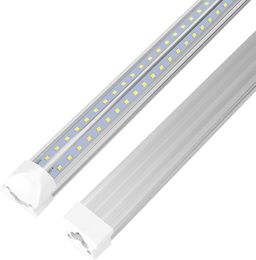 10 PCS Lámpara de tubo LED integrada en forma de V 42W T8 1500 mm 5 pies LED LED LED LED LED Bombillas LED 5000LM