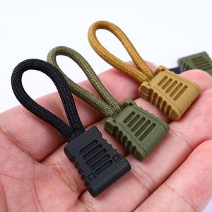 10 pc's ritssluiting trekkrachtuiteinde Fit touw Tag vervangende clip Broken Buckle Fixer Zip snoer Travelzak Tent Backpacktab