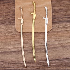 10 pièces / sac 167 mm Sword Forme chinoise Sticks Hairpins Headwear DIY Accessoires de cheveux pour femmes