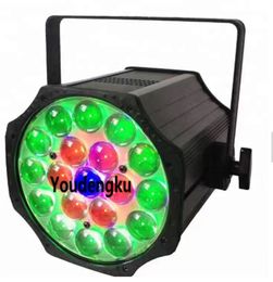 10 stuks Disco DJ KTV Club Stage Verlichting 19 * 10W RGBW 4IN1 PAR LED ZOOM RGBW 19 STKS DMX PAR64 Zoom LED PAR LICHT