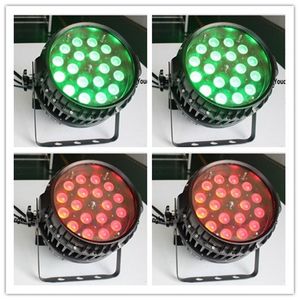 10 stuks DMX512 LED Par 64 Licht 18x15W 5in1 Outdoor Waterdichte RGBWA LED Zoom PAR LICHT