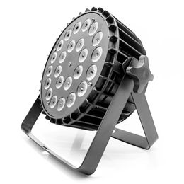 10 PZ LED Spotlight 24x18W RGBWA UV 6in1 LED -podiumlicht voor professionele podiumverlichting RGBW 4in1