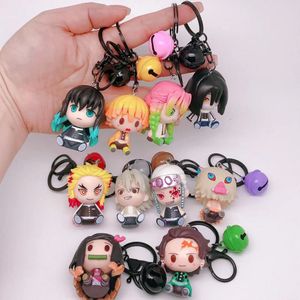 Porte-clés en forme de cloche de tueur de fantôme, version 10 Q, cadeaux, jouets faits à la main, vente en gros pour pendentif environnant d'anime