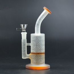 10 "Hookah Glass Bong Dab Rig met Quartz Banger Percolator Water Pijp Recycler Olie Rigs Ash Catcher Splash Guard Rook Pipes Bongs